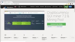 Minergate Quick Tutorial Getting Started with CryptoCurrency and Bitcoin [upl. by Alikee912]