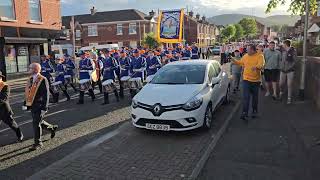 Whiterock Flute Band Shankill Arch Dedication Shankill June 2024 Old Kent Road [upl. by Ameen180]