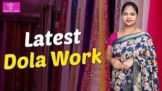 Latest Dola silk with work saree collections  Episode51830  Vigneshwara Silks  dolasilksaree [upl. by Nosirrag]