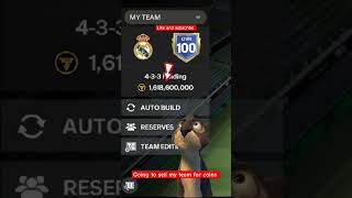 Selling team for player in ea fc mobile 24 easportfc shorts fifamobile shortsvideo packopening [upl. by Enomaj]