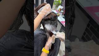 Grey Hair amp Hair Color Transformation hair haircolor trending youtubeshorts shorts [upl. by Haiel]