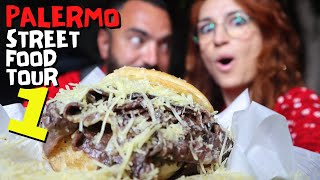 Palermo Street Food Tour parte I  Viaggio in Sicilia  Ep 15 [upl. by Eiralam]