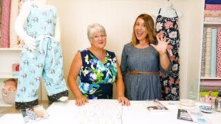 Make your own pyjamas with Sue Daley and Lindsey Marsh [upl. by Virgilia116]