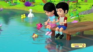 Machli Jal ki Rani Hai Hindi Rhyme  Hindi baby songs  Kindergarten   Preschool  Kiddiestv Hindi [upl. by Hildegarde]