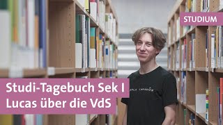 StudiTagebuch Sek I  Lucas über die Vereinigung der Studierenden VdS [upl. by Fredek864]