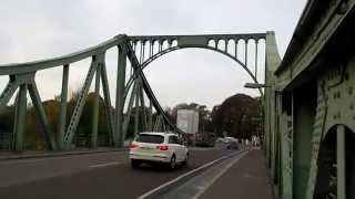 Weißer Strich auf der Glienicker Brücke 2014 [upl. by Nylhtak]