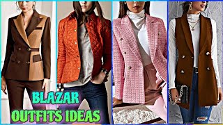 Blazer Outfit Ideas  From Work to Weekend [upl. by Jordans943]