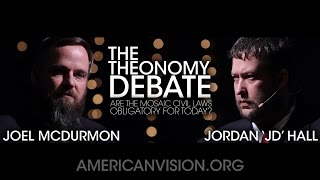 The Theonomy Debate  Joel McDurmon vs Jordan Hall [upl. by Meean368]