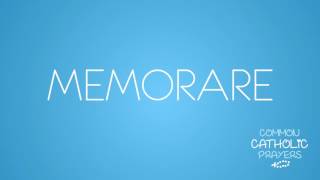 Memorare ENGLISH [upl. by Abdul234]