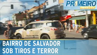 Novo tiroteio é registrado em Salvador após megaoperação e prisões  Primeiro Impacto 190624 [upl. by Margette961]