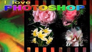 Photoshop tutorial italiano  Come fare un collage con i pennelli [upl. by Tella642]