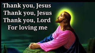 Thank You Jesus For Loving Me Lyrical Video  English Christian Song  Jesus Christian Song [upl. by Ainwat]