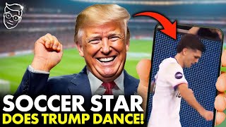 Libs SEETHE As Trump Dance Goes INTERNATIONAL ENTIRE Team USA Joins VIRAL Trend Taking Over Sports [upl. by Tomaso]