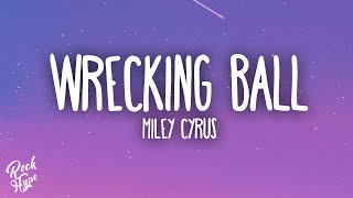 Miley Cyrus  Wrecking Ball [upl. by Idnyl]