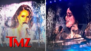 Billie Eilishs SURPRISE Appearance with Lana Del Rey at Coachella  TMZ [upl. by Issac]