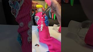 HOW TO MAKE CUTE JUNK SOCKS FOR A TODDLER diy [upl. by Lepper]