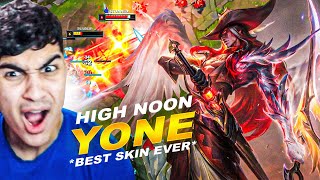 Rank 1 Yone Uses NEW HIGH NOON YONE SKIN BEST LEGENDARY SKIN EVER [upl. by Rydder583]