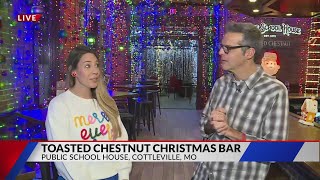 Tims Travels Toasted Chestnut Christmas Bar in Cottleville Missouri [upl. by Dazhahs]