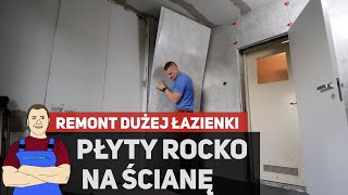 Montaż dużych Płyt Rocko na ścianę i podłogę  👍ZA i 👎PRZECIW [upl. by Barn]