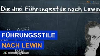 Führungsstile nach Lewin [upl. by Esmerelda]