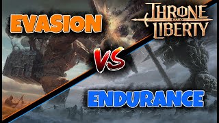 Evasion or Endurance Throne and Liberty PvP Stat Breakdown [upl. by Boycie]