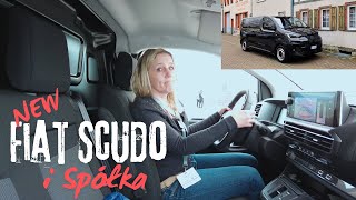 Premiera NEW Fiat Scudo Citroen Jumpy Peugeot Expert Opel Vivaro 2024 [upl. by Sup]