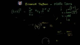 Binomial Expansion  Finding middle terms [upl. by Isidore]