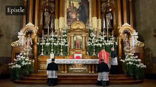 Misa Tridentina  Traditional Latin Mass [upl. by Gausman781]