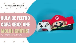 Aula de feltro  capa de vídeo game Mário Bros [upl. by Ynattyrb]