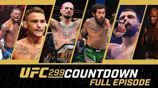 UFC 299 Countdown  Full Episode [upl. by Anekam996]