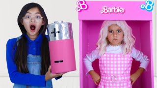 Barbie Ellie Doll Comes to Life Cleaning Adventure [upl. by Silevi]