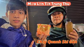 Mưa Lớn Live Chạy Quanh Sài Gòn Tết Trung Thu [upl. by Pond]