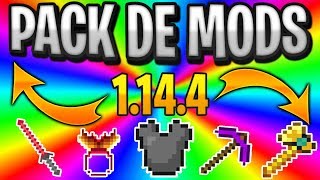 PACK de MODS para MINECRAFT 1144 CON 15 Mods  Sin Lag  Los Mejores Mods de la 1144  30 [upl. by Tigges]