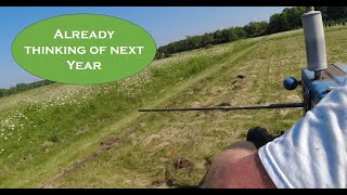 Christmas Tree planting prep Using a subsoiler to mark future Christmas tree rows [upl. by Annamarie]