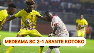 HIGHLIGHTS MEDEAMA SC VS ASANTE KOTOKO 21  CLUB FRIENDLY [upl. by Mychal852]