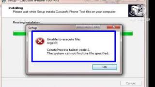 Setup Fix Unable to execute file amp CreateProcess failed code 2 The system cannot find in Windows 10 [upl. by Yanarp255]