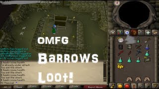 Oldschool Runescape  OMFG BARROWS LOOT  Training Construction  2007 Servers Progress Ep 40 [upl. by Imray]