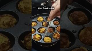 Non fried Ghiya Kofte food kitchenqueen youtubeshorts viralshort [upl. by Dalohcin]