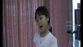 3 years old kid singing Mary had a little lamb in Thai [upl. by Richard]