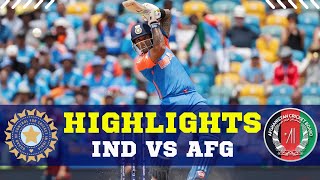 IND vs AFG Match Highlights  India vs Afghanistan Match Highlights  T20 World Cup 2024 Highlights [upl. by Ariat]