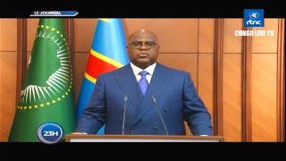 🔴URGENT  LE MESSAGE FORT DU PRESIDENT FELIX TSHISEKEDI A LA NATION [upl. by Nada]