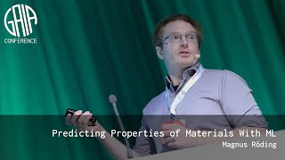 Predicting Properties of Materials With ML by Magnus Röding [upl. by Ttenneb]