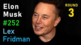 Elon Musk SpaceX Mars Tesla Autopilot SelfDriving Robotics and AI  Lex Fridman Podcast 252 [upl. by Arrej]