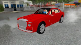 Rolls Royce Sweptail very drawing car very high price car RollsRoyce gaming viral bussid [upl. by Aicilf]