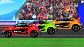 Sports Car  Kids Car Race  Racing Car  baby videos [upl. by Yecrad]