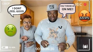 THROW UP PRANK ON MY BOYFRIEND HILARIOUS [upl. by Meir743]