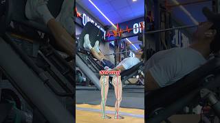 Leg Press Knee Lock legday legpress legworkout [upl. by Vanden]