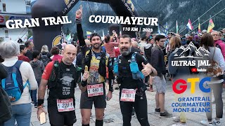 Gran Trail Courmayeur 2023 Completo  GTC  100km  JML [upl. by Llerruj405]