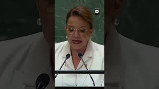 Xiomara Castro La globalización ha fracasado [upl. by Amsab831]