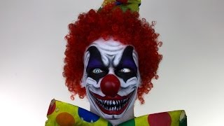 Scary Clown MakeUp Tutorial for Halloween  Shonagh Scott  ShowMe MakeUp [upl. by Natsirhc]